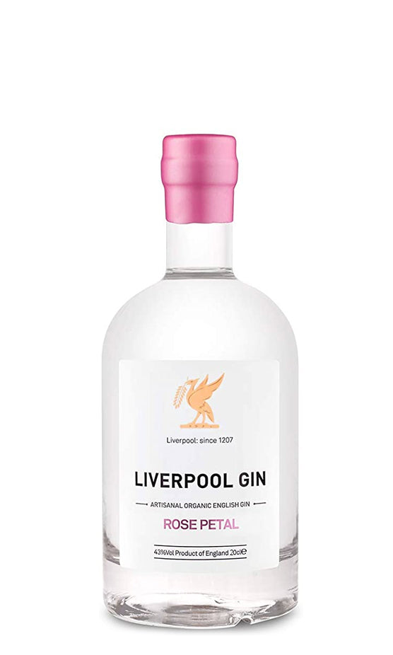 Liverpool Rose Petal Gin Small 20cl Bottle